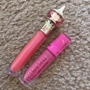 Jeffree Star lip gloss and lipstick combo